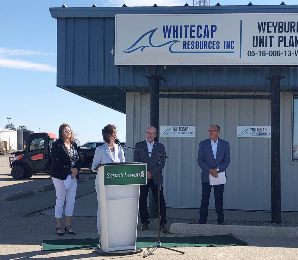 Bronwyn Eyre at Weyburn Unit