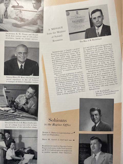 Sohioans in the Regina Office