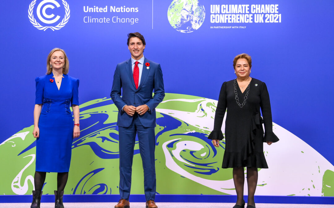 Trudeau addresses COP26, pledges to cap oil and gas emissions, goal for zero emissions vehicles by 2035