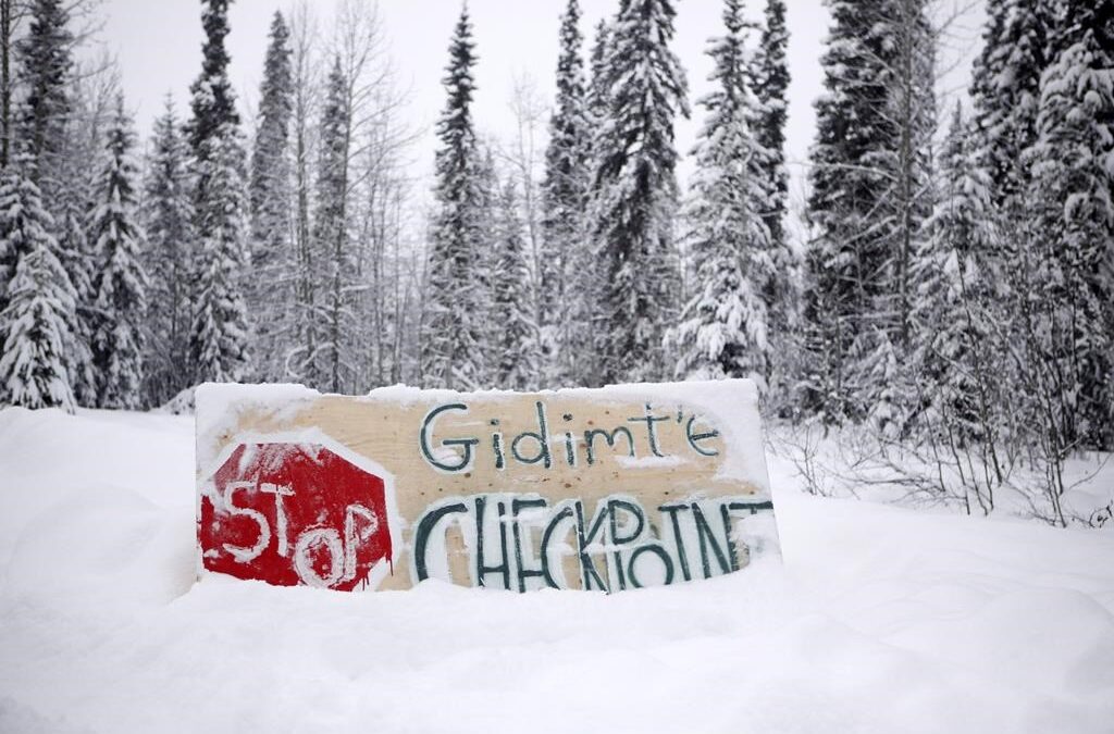 NEWS: B.C. Mounties say they are monitoring protest against gas pipeline