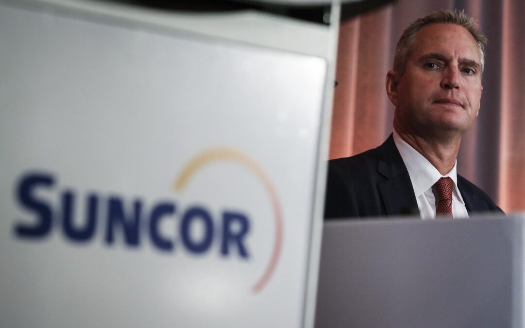 Suncor cancels investor update in wake of CEO’s resignation