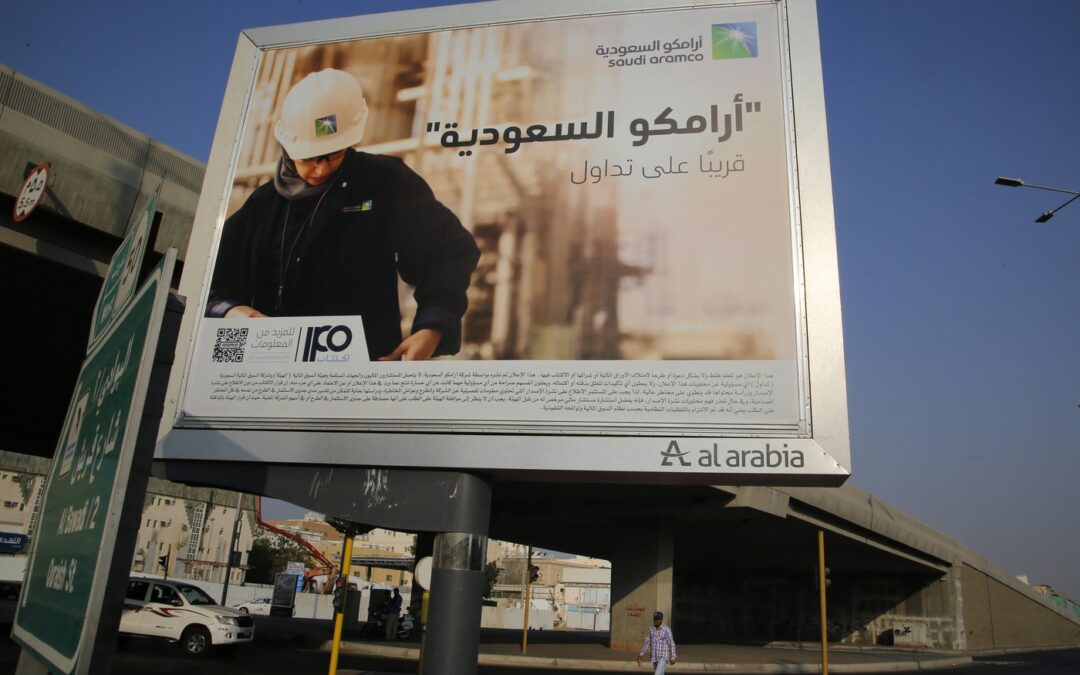Saudi oil giant Aramco’s first-quarter profits surge 80%