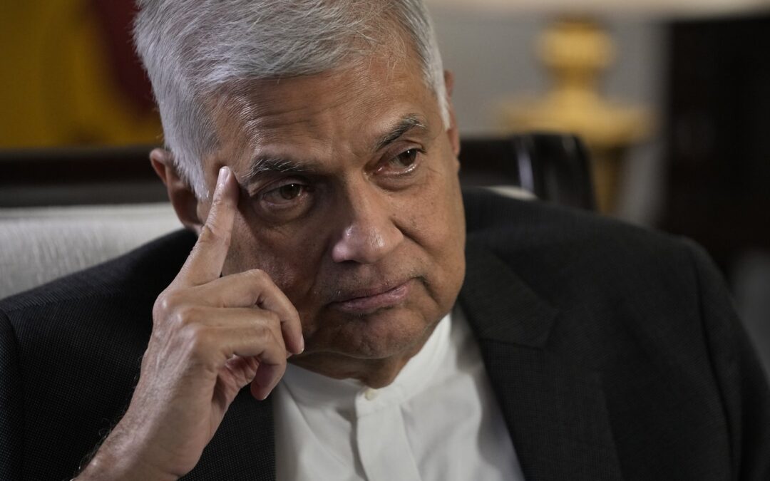 The AP Interview: Sri Lanka PM says he’s open to Russian oil