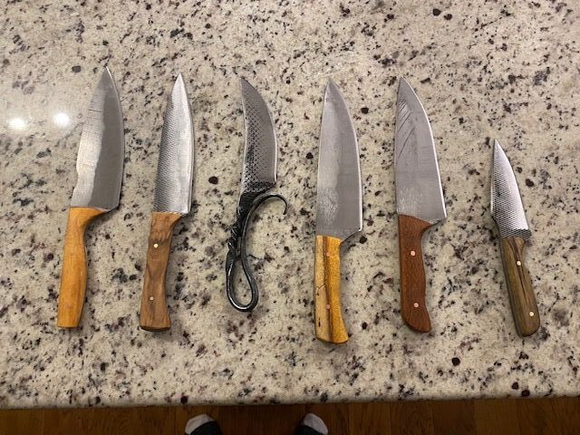 Brian Crossman: Making knives, or “Let’s play Forged in Fire!”