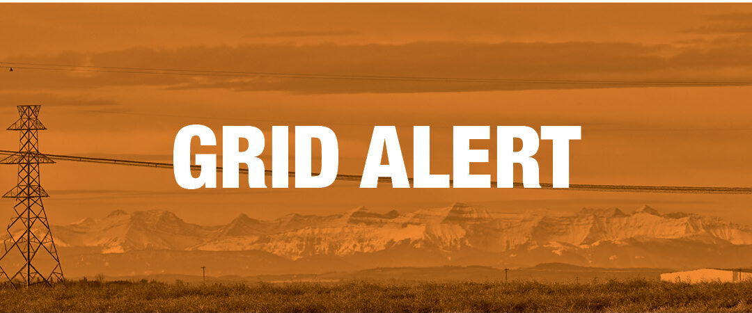 Brian Zinchuk: Ding! Ding! Ding! Alarm bells should be ringing in Alberta as wind failure leads to second grid alert in three days. Saskatchewan should take notice