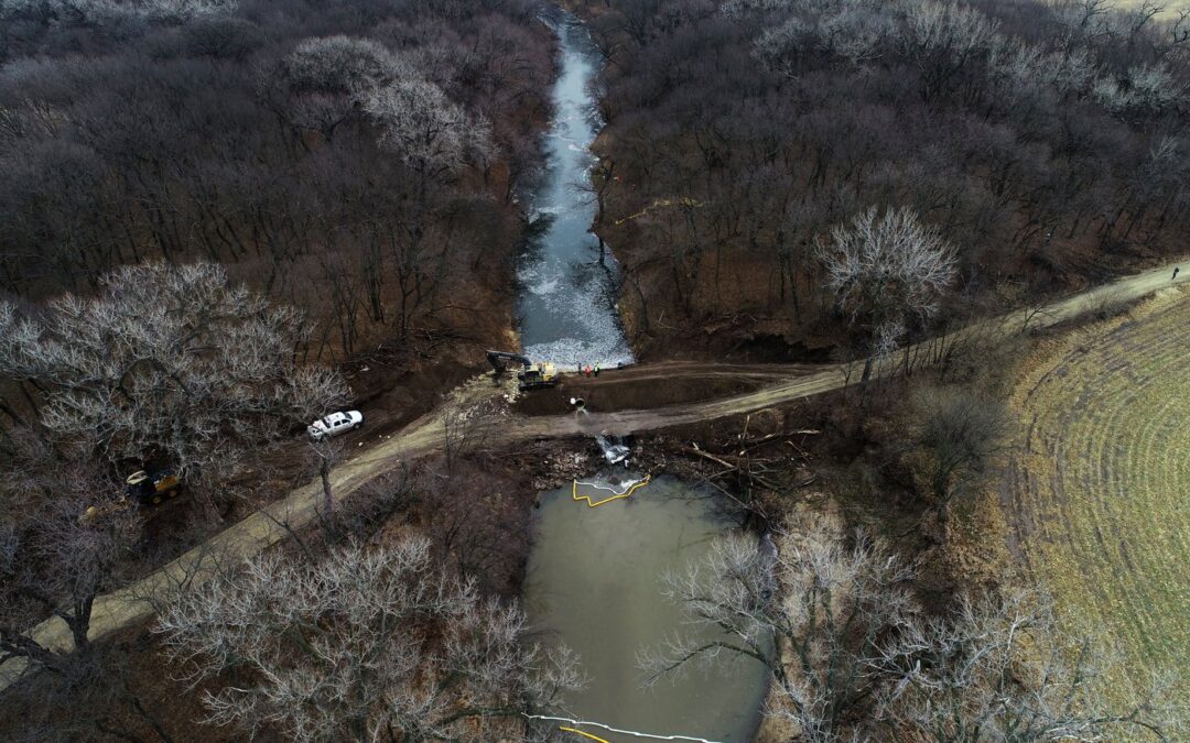 EPA, pipeline operator reach deal to clean up Kansas spill