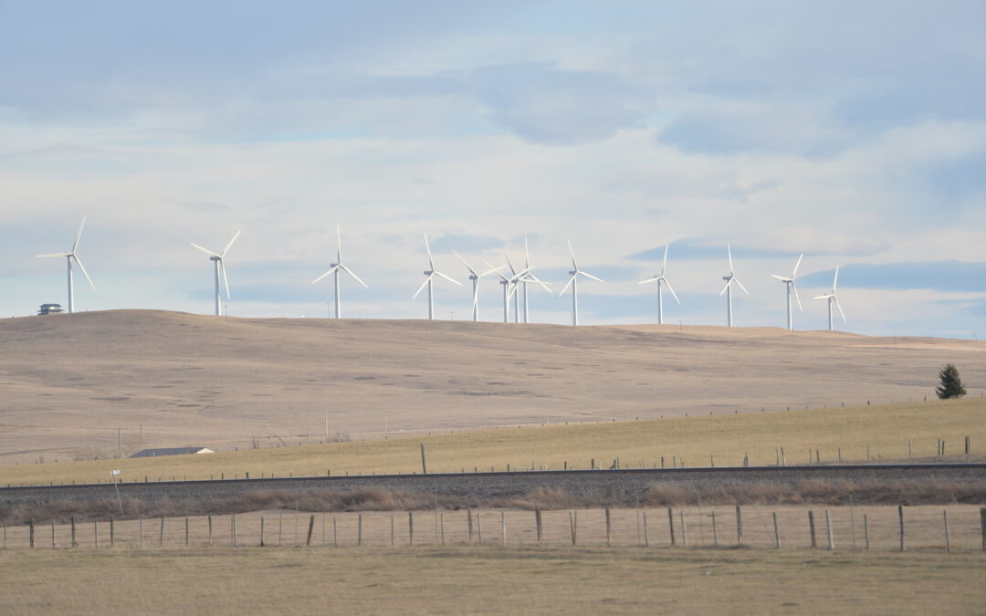 Less than half of one per cent – that’s how much Alberta’s 45 wind farms put out Sunday night