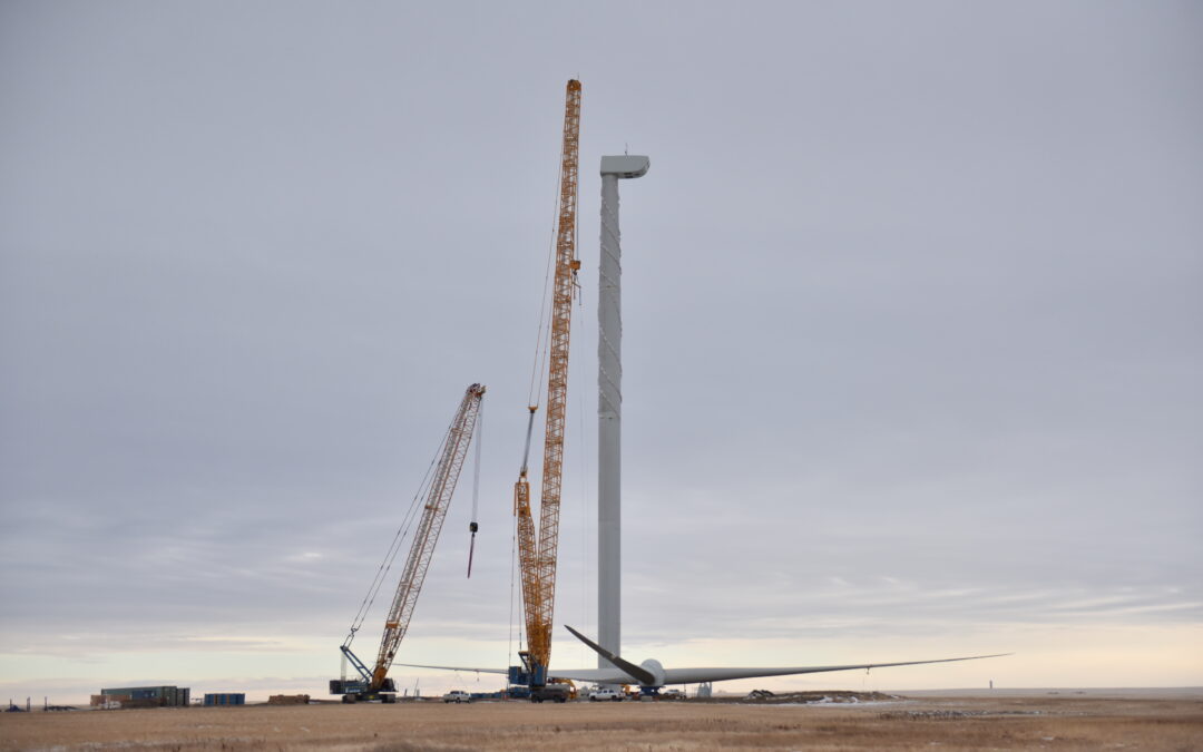 In Saskatchewan, some days the wind blows, but other days, it sucks