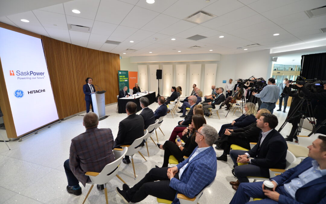 SaskPower and GE Hitachi advance small modular reactor plans, but won’t say how many, or how much they’ll cost just yet