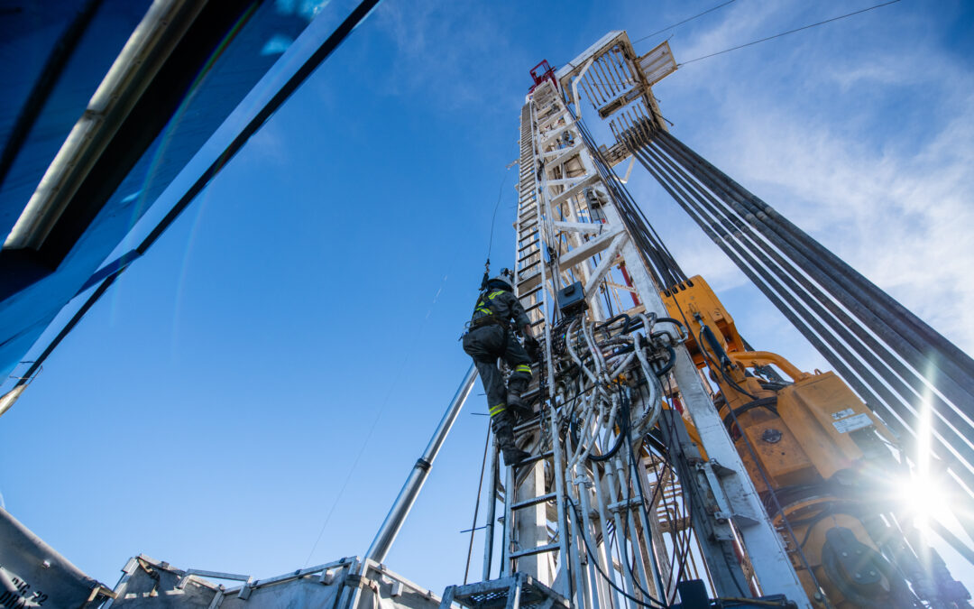 Don’t expect a rig hand to make a date on Valentines. He’s hopefully working on one of the 38 rigs in the field