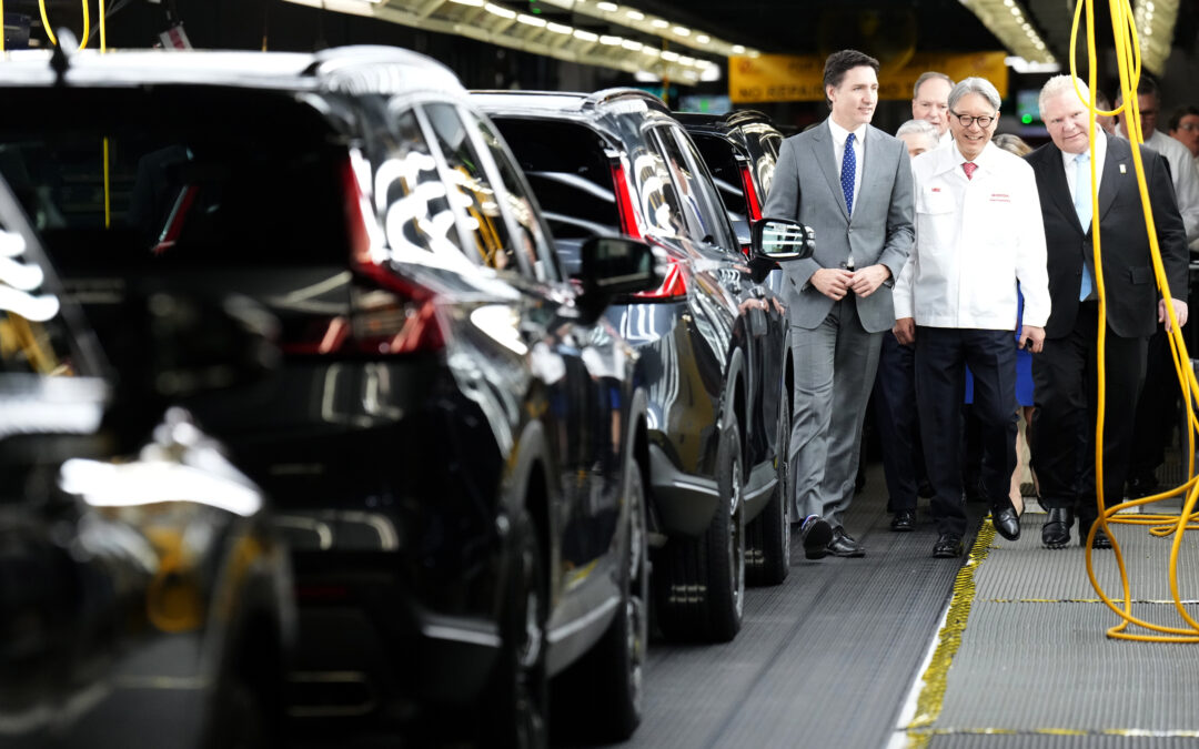 Honda to get up to $5B in government assistance for EV battery, assembly plants