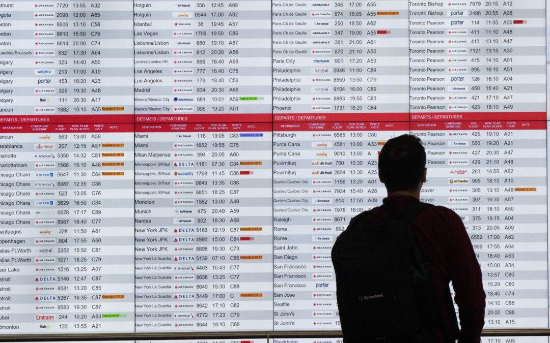 Environmental activists target Montreal airport for third straight day