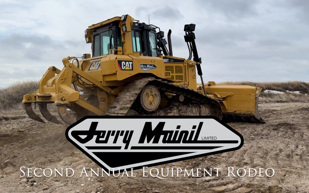Spring breakup equipment rodeo at Jerry Mainil Ltd.