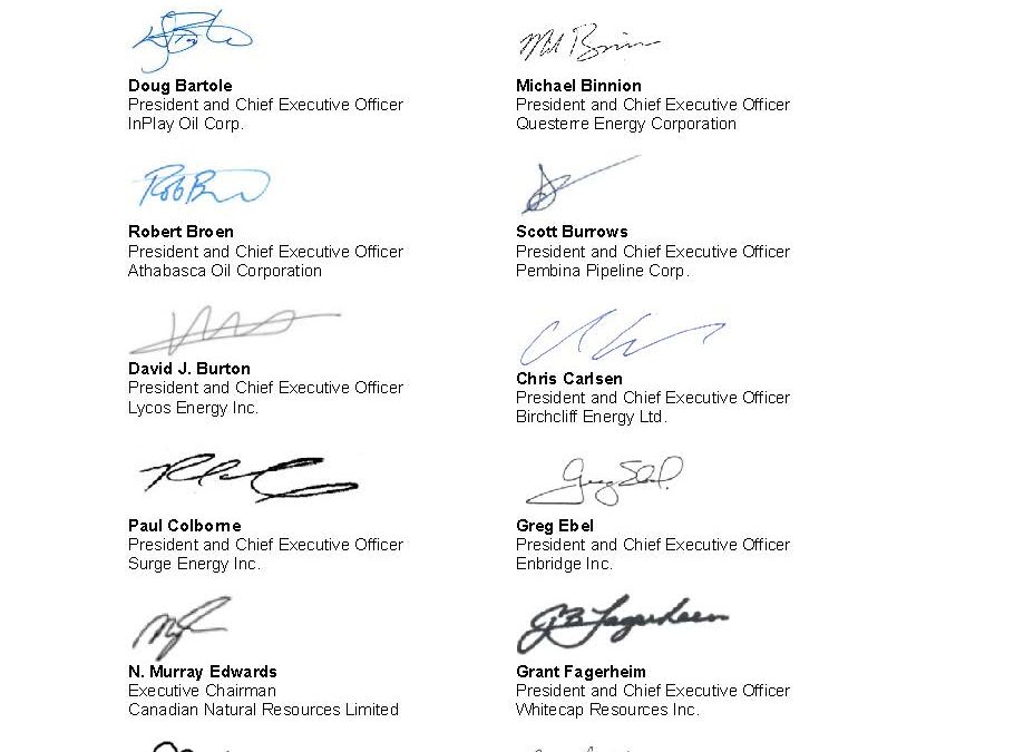 Energy CEOs send another open letter to Carney, urging “Build Canada Now”