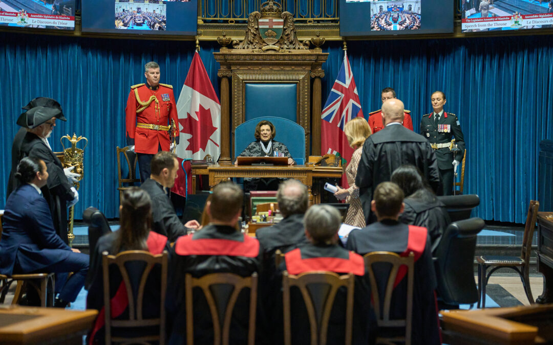 New overpass, ban on sick notes and more promised in Manitoba throne speech