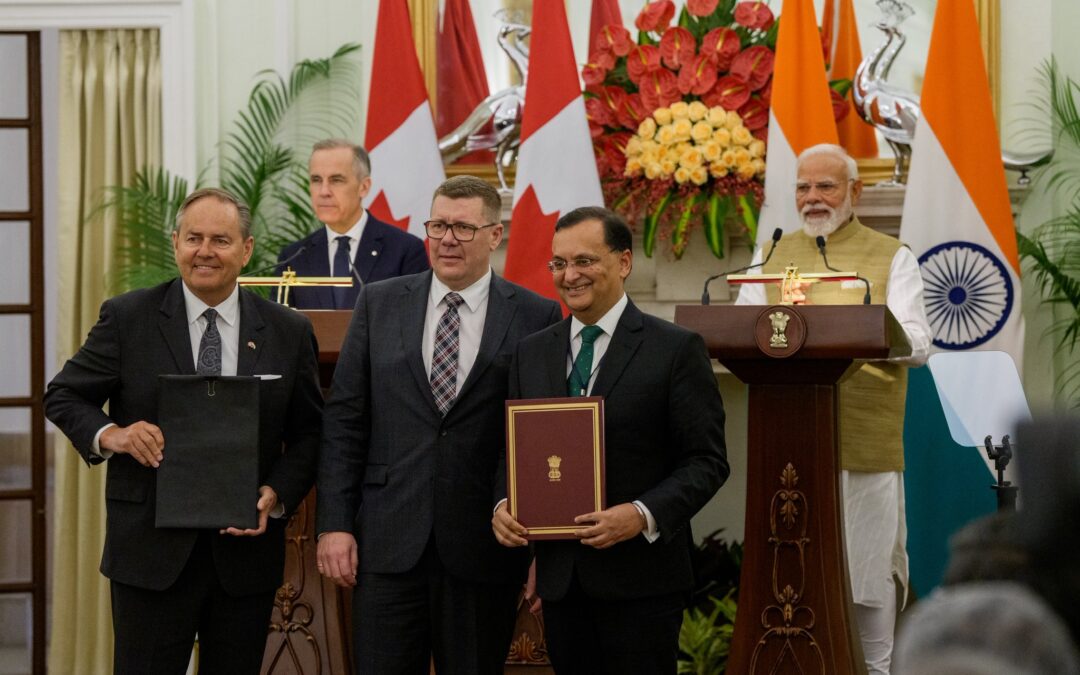Cameco to supply $2.6 billion in Uranium to India through 2035