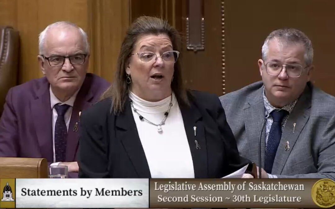 Lori Carr’s statement on the NDP Grid and Growth Plan and its impact on coal worker in her riding