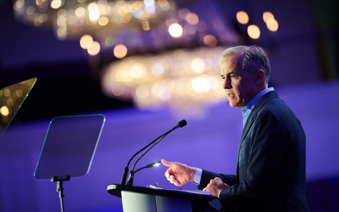 Prime Minister Mark Carney touts Canadian values in speech at global progress summit