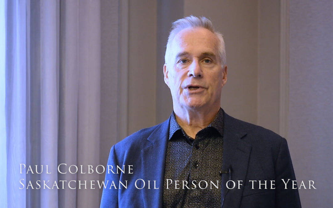 Paul Colborne, Saskatchewan Oil Person of the Year