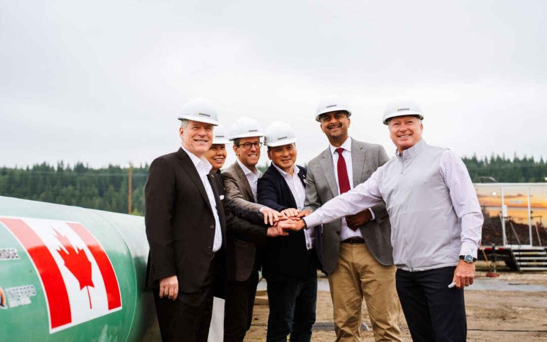 Construction begins on $4-billion Enbridge natural gas pipeline expansion in B.C.